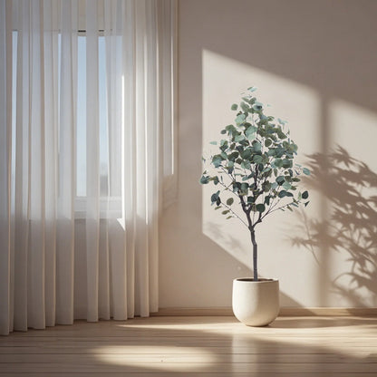 3.9Ft Artificial  Eucalyptus Tree,