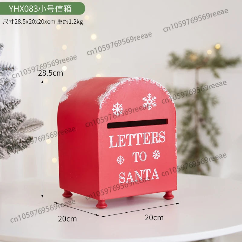 Christmas Decorations Small House Mailbox