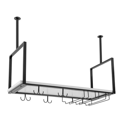 Ceiling Wine Glass Rack Wine Bottles Holder