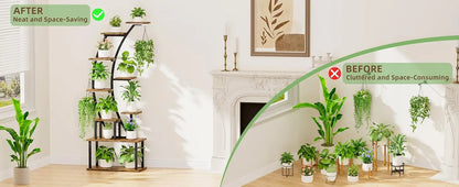 Plant Stand Indoor with Grow Lights