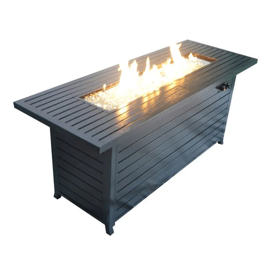57in Outdoor Gas Propane Fire Pits Table