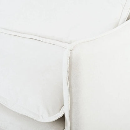 U_Style DoubleLayer Cushion Modular Sofa Freely Combinable 4Seater with Storage Function Includes 4 Soft Cushions Perfect for L