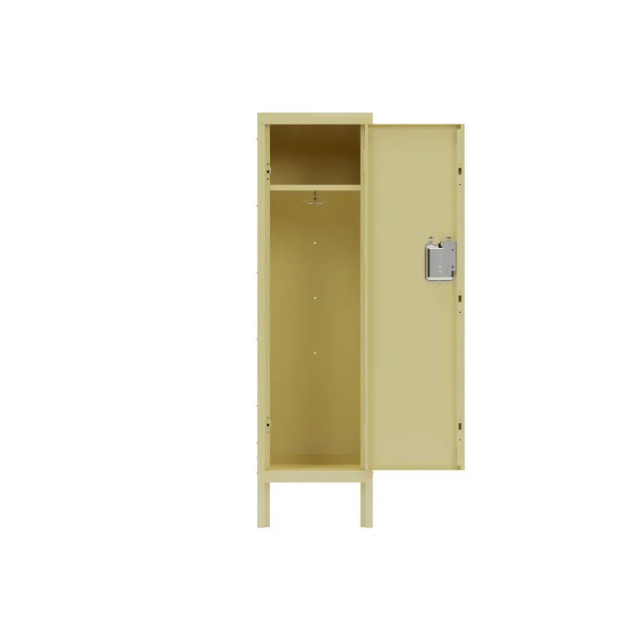 1 Door Tall Single Metal LockerRetro Style Storage CabinetIndustrial FurnitureFor Living Room Bedroom Storage Room Gym SchoolYe