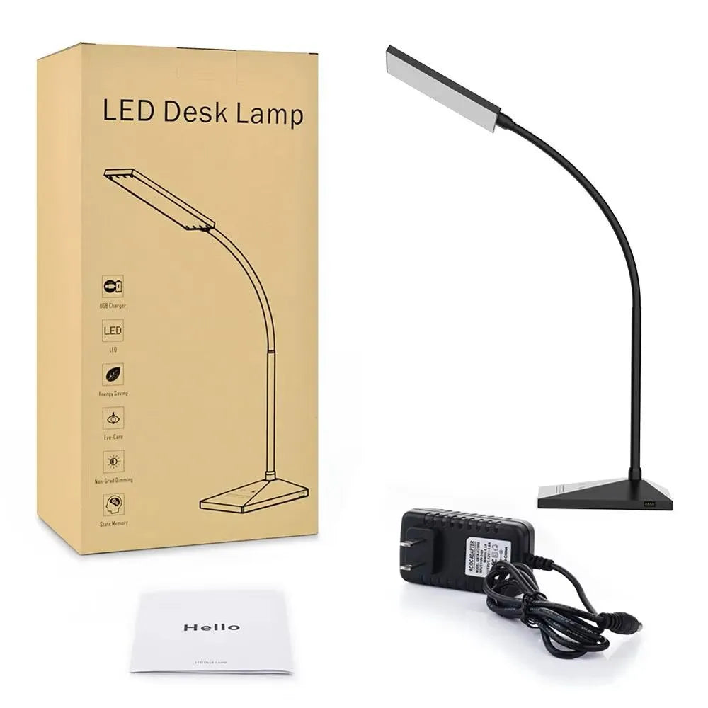 12w 72 LED Flexible Desk Lamp Touch Table