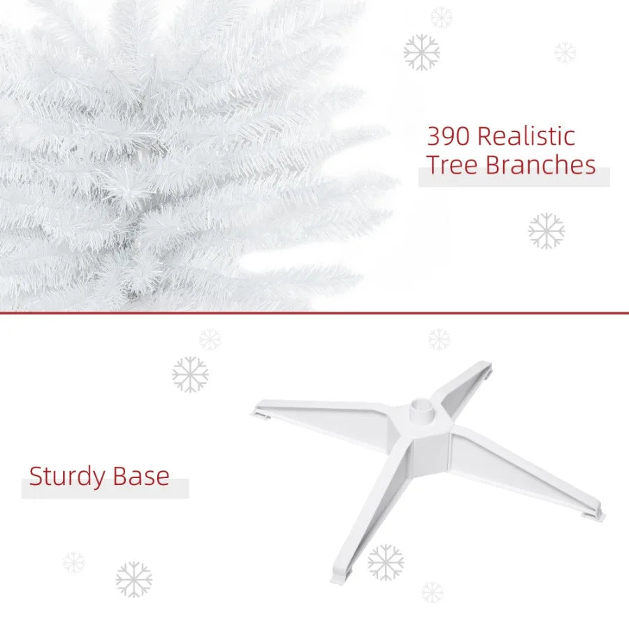 6' Artificial Pencil Christmas Tree Slim Xmas