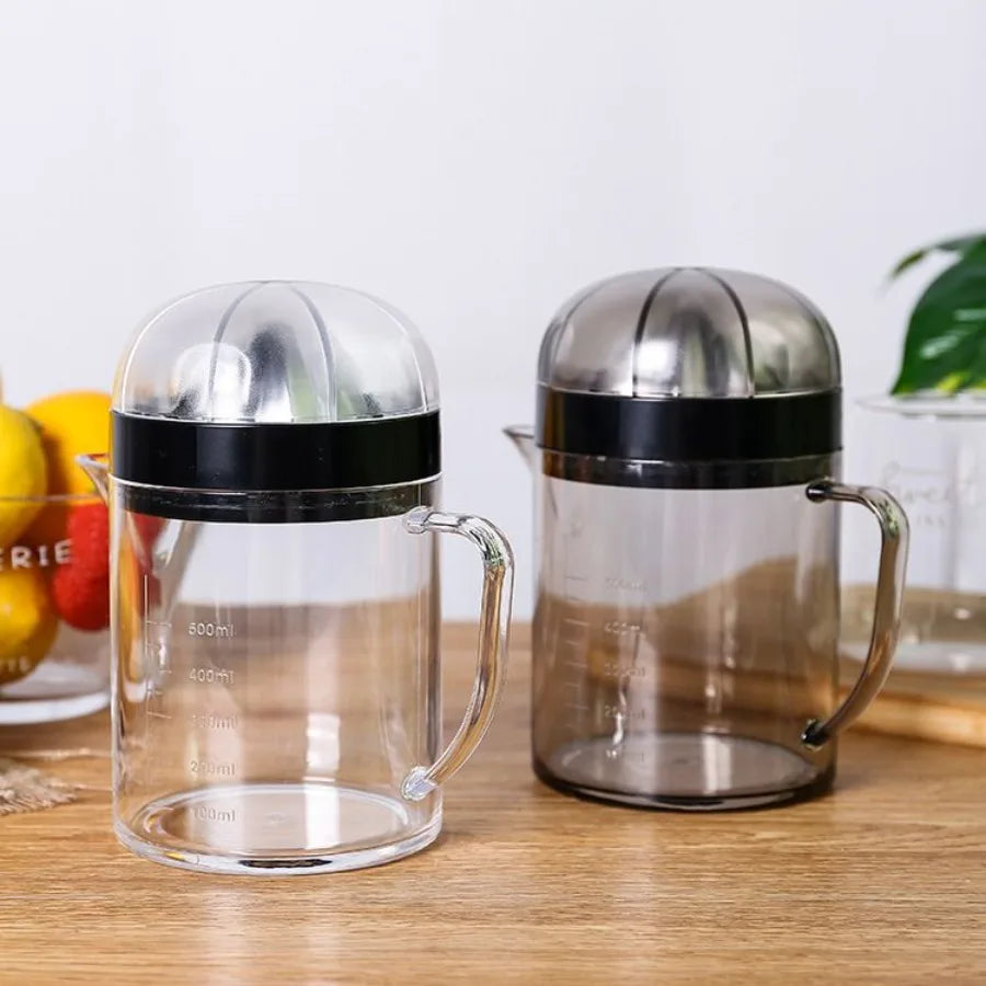 Manual Hand Squeezer Press with Strainer Measuring Cup and Pitcher Citrus  JUICER