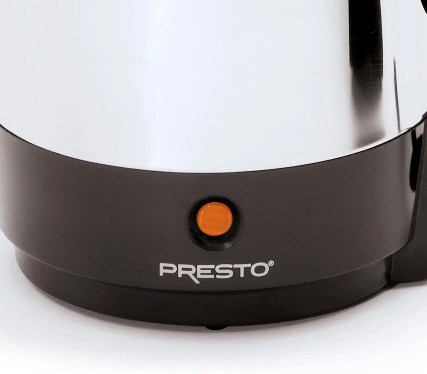 Stainless Steel Electric Coffee Percolator 12-Cups with Easy-Pour Spout and Stay-Cool Handle
