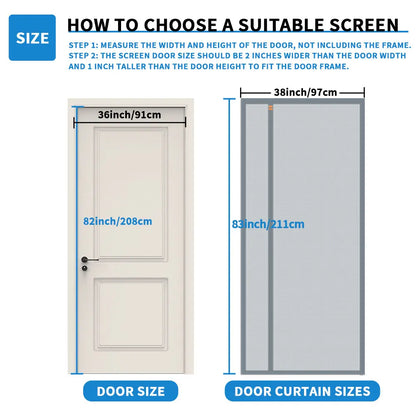 Screen Door Curtains