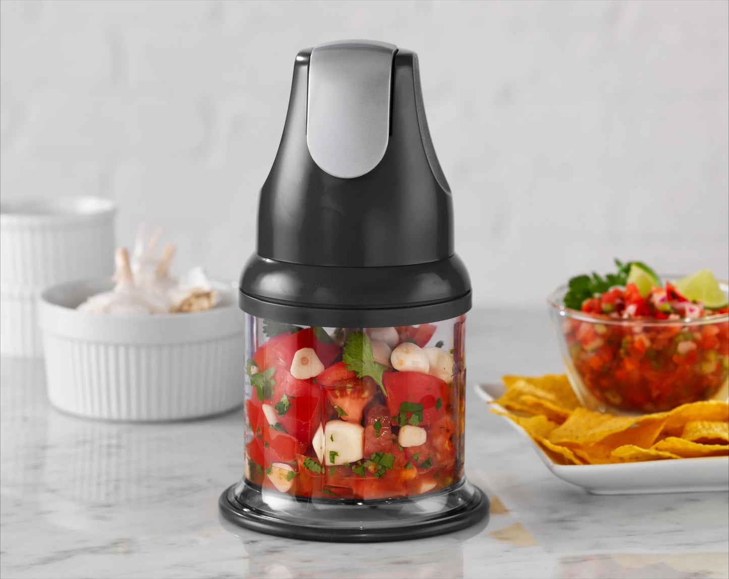 Vegetable Garlic Spice Chopper for Chopping, Mincing and Pureeing