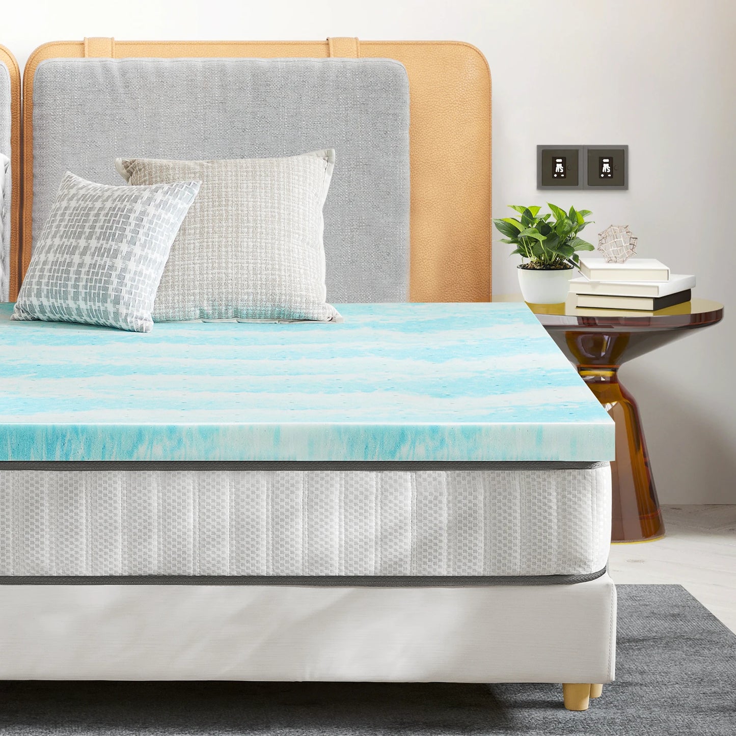 2-3 Inch Gel Memory Foam Mattress