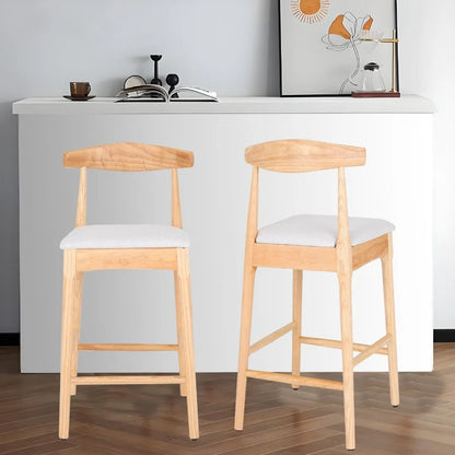 Modern Design Solid Wood 24 Counter Stools