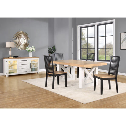 Magnolia Side Chair (Set of 2) Black