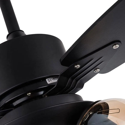 Ceiling Fan Lamp 3 Blades 3 Speed Fan for Bedroom Dining Room Home Office with Remote Control