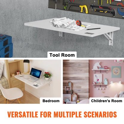 Wall Mounted Folding Table Drop Leaf