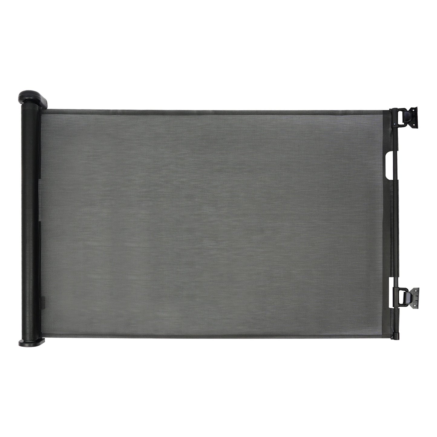 White/Black Iron Pet Fence 40-300cm Adjustable 84cm Height 10-40lbs Small Medium Dogs Indoor Safety Gate