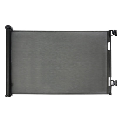 White/Black Iron Pet Fence 40-300cm Adjustable 84cm Height 10-40lbs Small Medium Dogs Indoor Safety Gate