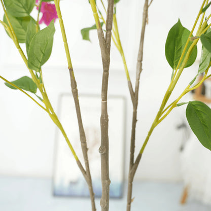 Artificial Bougainvillea Tree Green Plant Bendable Branches And Stems