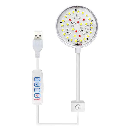 USB Small Fish Tank Light Dimmable LED Moving Aquarium