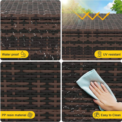 80 Gallon Outdoor Deck Box With Lockable Lid