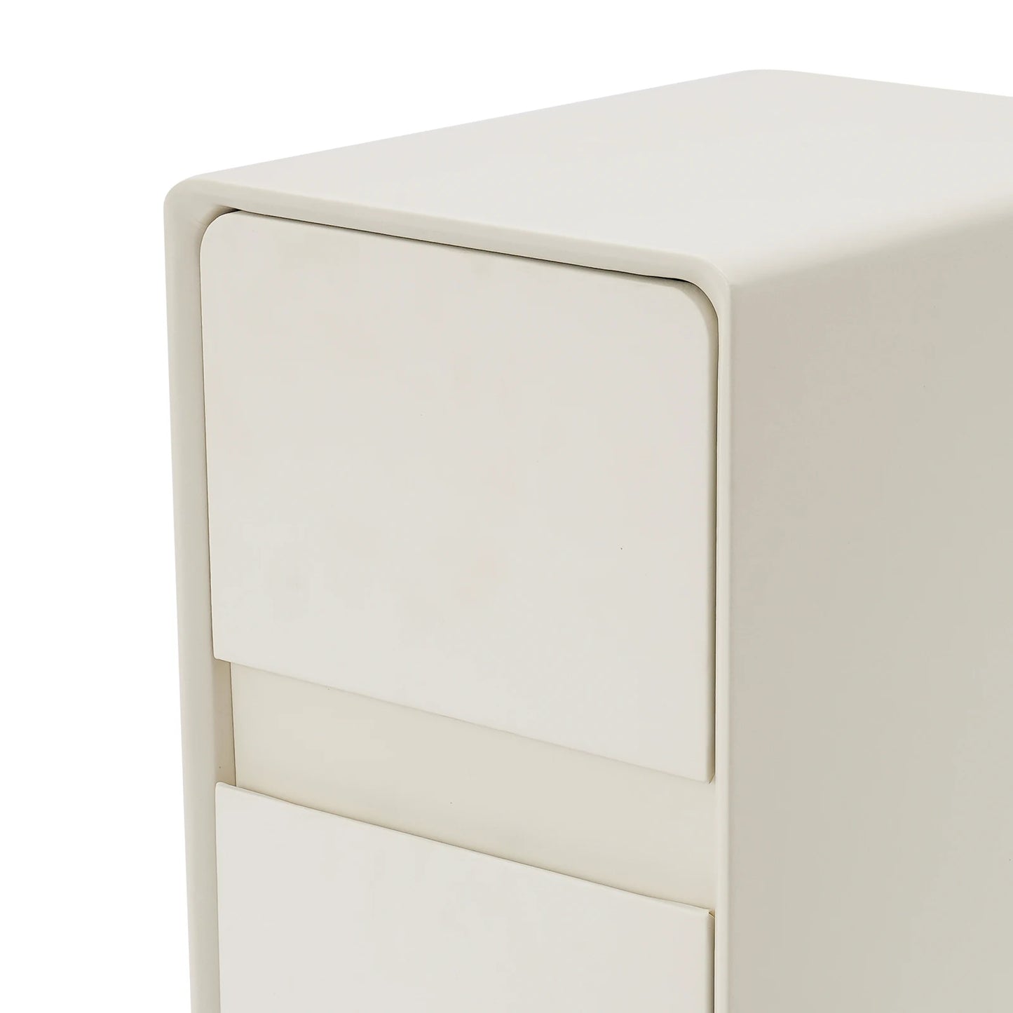 Modern Bedside Cabinet, Nightstand Storage Cabinet for The Bedroom, Side Table with 2-drawers, House Furnishings