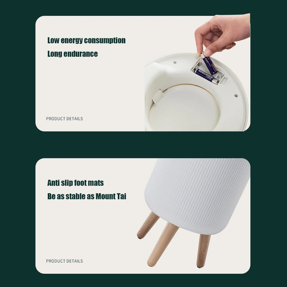 9.5L/10L Smart Dustbin with Lid Automatic Sensor Garbage Bin