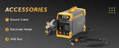 135A MIG Welder Flux Core 110V MIG Welder