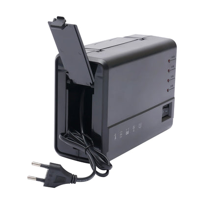 Portable Solar Generator with Solar Panel & LED Bulb Kit for Emergency Backup Power USB DC Outlets For Outdoors Camping Travel