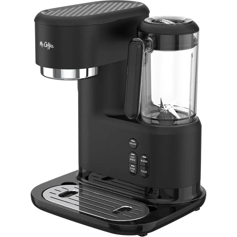 Single-Serve Iced and Hot Coffee/Tea Maker with Blender with Reusable Filter