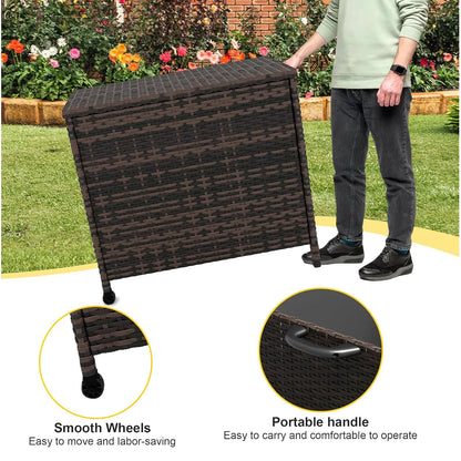 80 Gallon Outdoor Deck Box With Lockable Lid