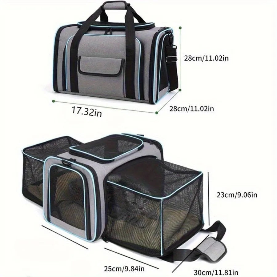 1 PC Expandable Foldable Pet Bag