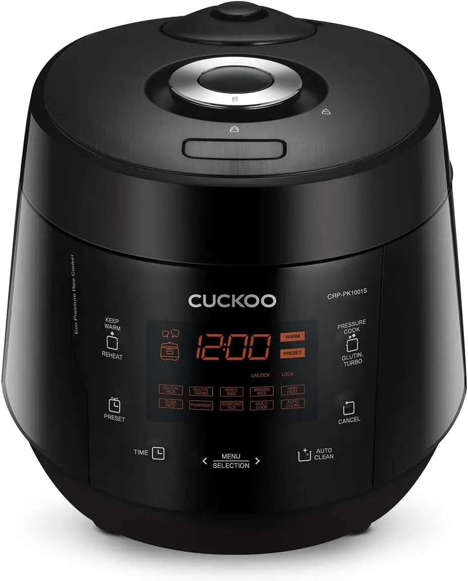 High Pressure Rice Cooker 10-Cup Uncooked / 20-Cup Cooked with Nonstick Inner Pot, Large Rice Maker