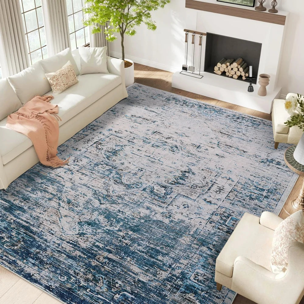 8x10ft Area Rugs for Living Room Machine Washable