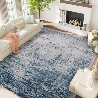 8x10ft Area Rugs for Living Room Machine Washable