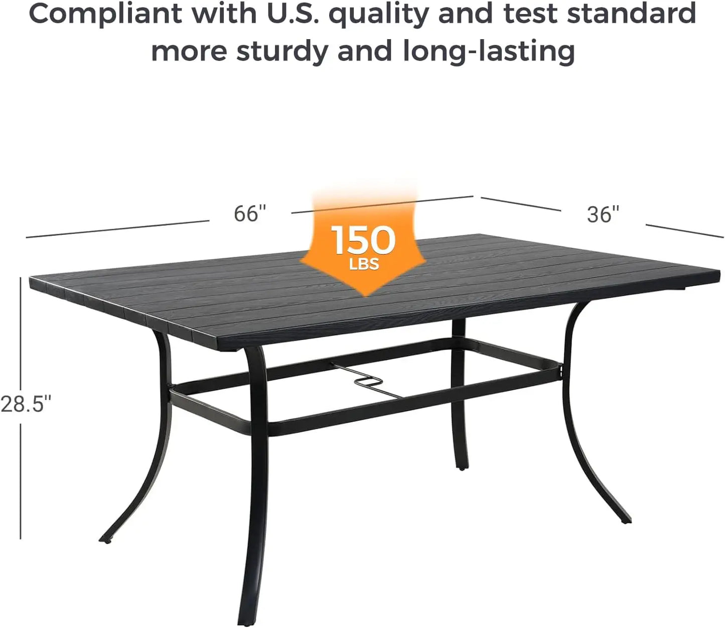 7-Piece Outdoor Dining Set, 6 Leather-Look Wicker Swivel Patio Chairs