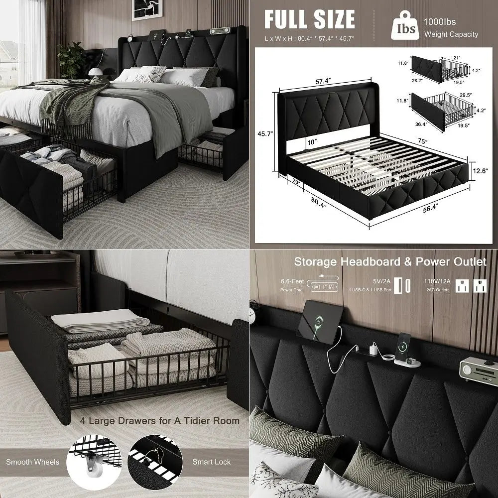 King Size Upholstered Lift Up Storage Bed, Beige Linen Look Fabric Bed Frame with Vertical Panel Headboard, Hydraulic Lift Storage