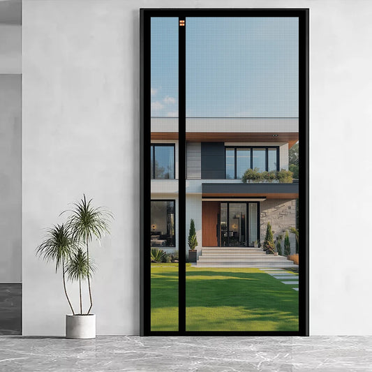 Screen Door Curtains