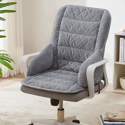 1PC Cushion Backrest All-in-One Seat Cushion Office Sedentary Lumbar Protector Cushion Seams Universal Chair Cushion