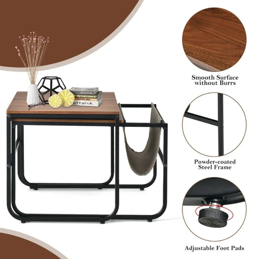 Coffee Tables with Side Pocket