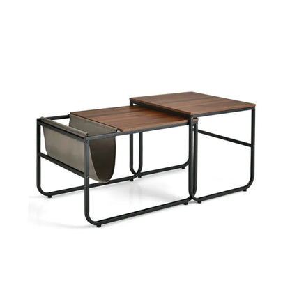 Coffee Tables with Side Pocket