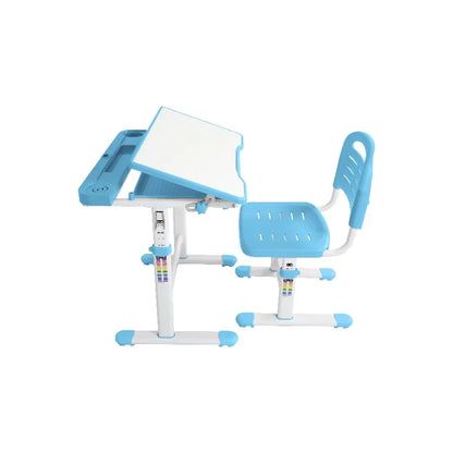 kids desk and chair set for kids blue