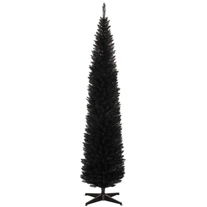 8' Artificial Pencil Christmas Tree Slim Xmas Tree