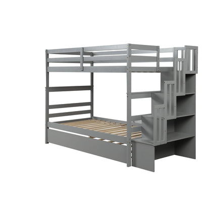 TWIN BUNKBED WITH TRUNDLE