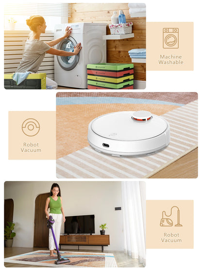 Area Rugs for Living Room, Machine Washable Vintage Rug,