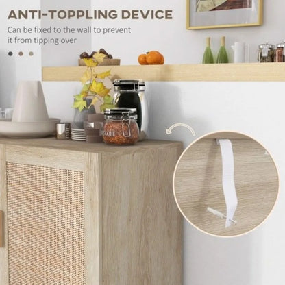 Kitchen Storage Cabinet Garage Cabinets Natural WoodAS