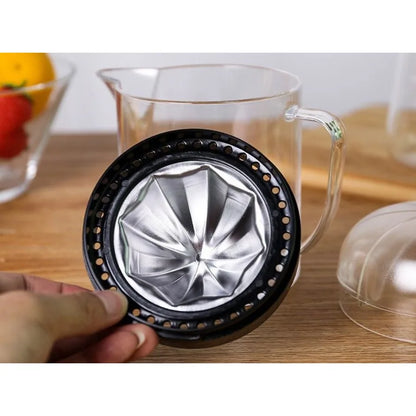 Manual Hand Squeezer Press with Strainer Measuring Cup and Pitcher Citrus  JUICER