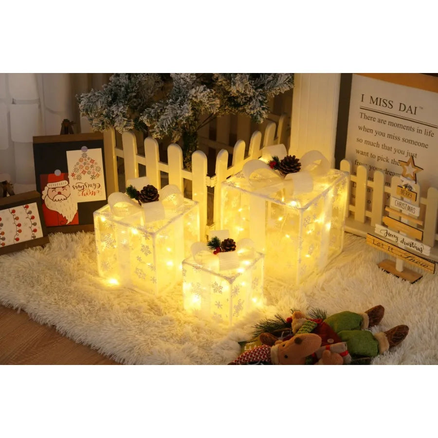 Christmas light box LED light foldable duration i