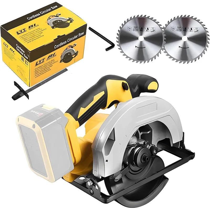 Cordless Circular Saw 7-1/4 Inch Brushless Power Circular Saws, 0-50 Degree Bevel Capability
