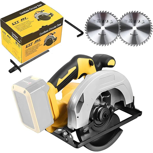 Cordless Circular Saw 7-1/4 Inch Brushless Power Circular Saws, 0-50 Degree Bevel Capability