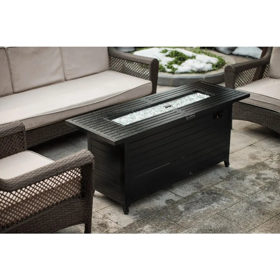 57in Outdoor Gas Propane Fire Pits Table