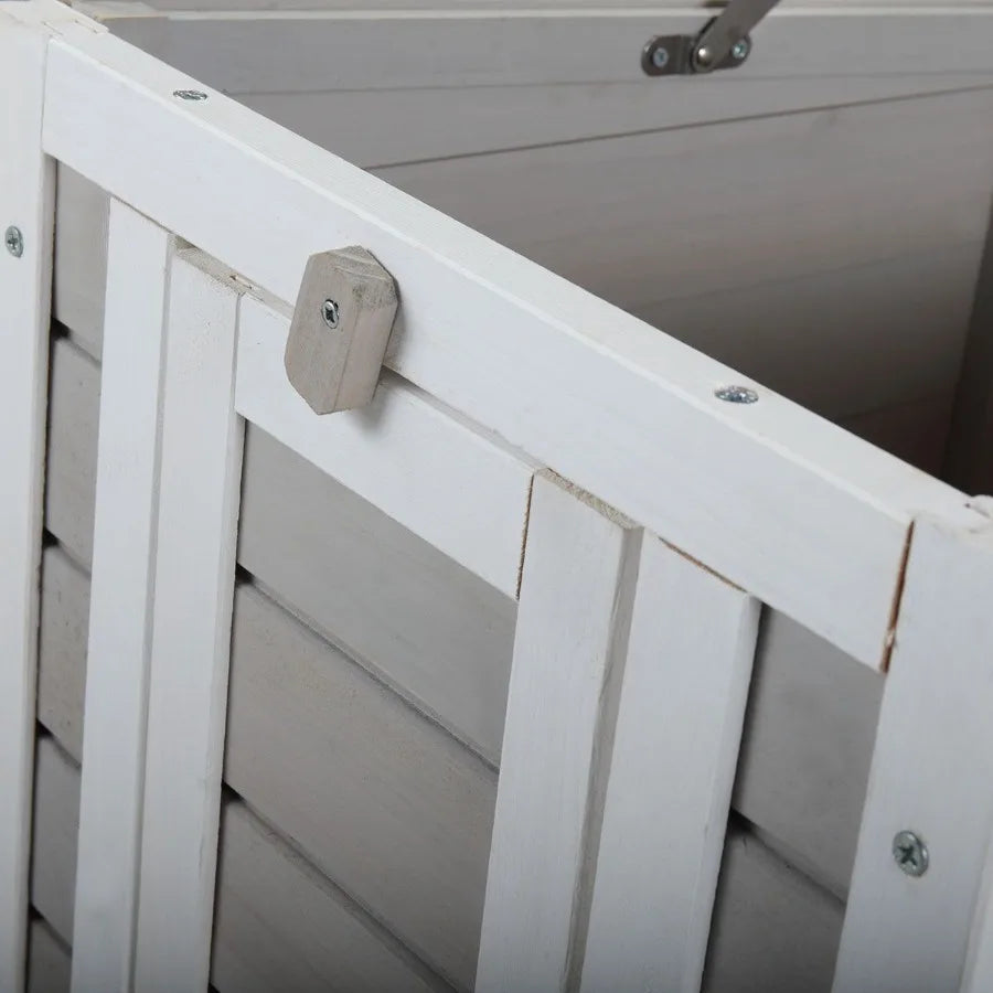 Modern Wooden Rabbit Cat Dog Hutch Indoor Outdoor